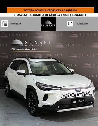 TOYOTA COROLLA CROSS 1.8 VVT-I HYBRID FLEX XRX CVT TOYOTA COROLLA CROSS 1.8 VVT-I HYBRID FLEX XRX CVT